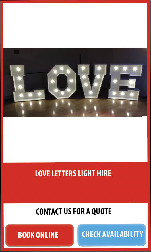 Love letters for hire for your wedding Love letters for hire for your wedding