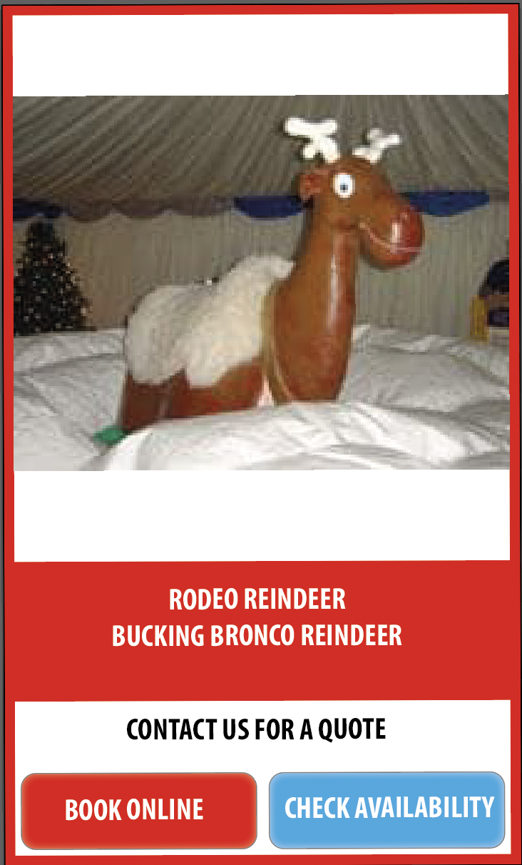 Rodeo Reindeer hire